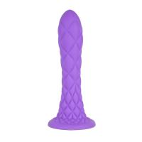 Фиолетовый фаллоимитатор SILEXD Dreamy 7  - 18,5 см.